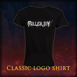 T-shirt Fallen Joy Classic Logo Noir