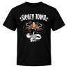 T-shirt Sleazy Town Midnight Fight Noir
