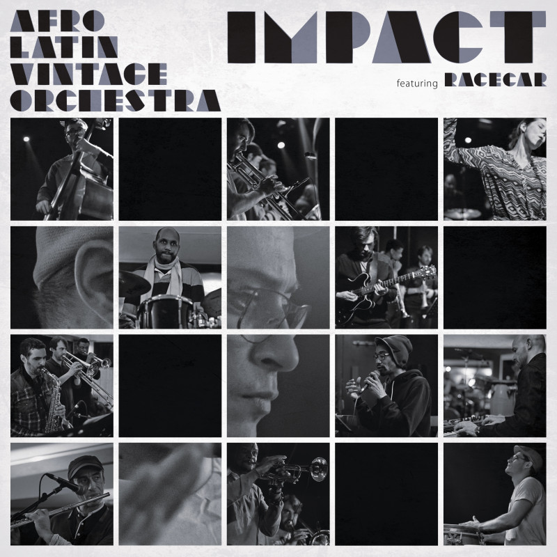 Vinyle Afro Latin Vintage Orchestra Impact (feat. RacecaR) Noir